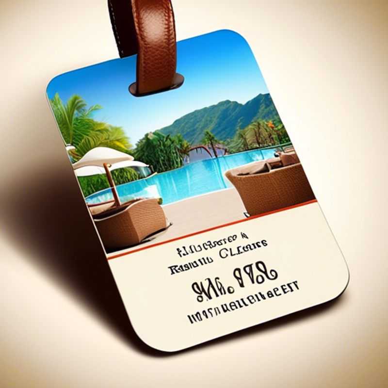 Personalized Luggage Tags for Easy Travel Identification