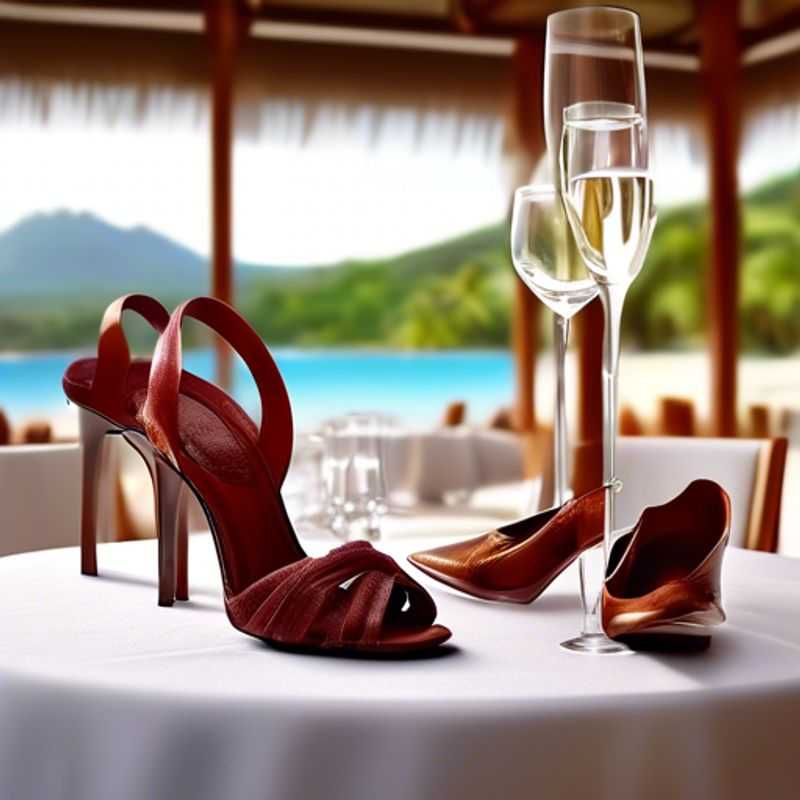 Elegant Formal Footwear for a Refined Dining Experience