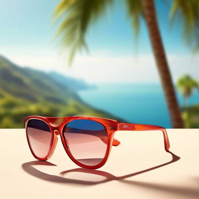 A stylish pair of designer sunglasses, ready to protect your eyes and elevate your look.