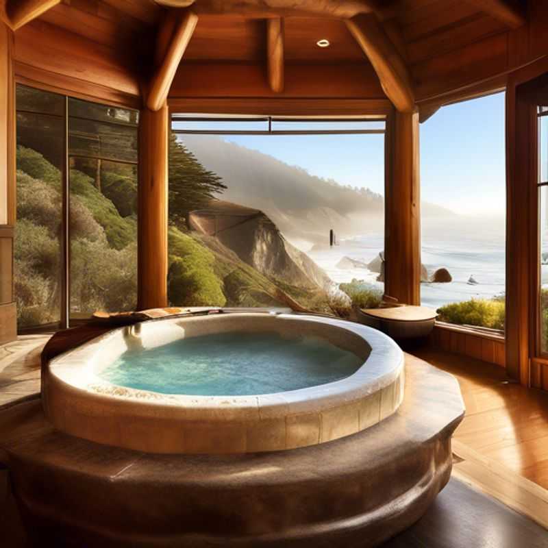 <h1>Top 5 Luxury Experiences for the Wellness Traveler in Big Sur&#58; Spa Treatments&#44; Scenic Hikes&#44; Private Yoga&#44; Fine Dining&#44; and Guided Meditations</h1> A serene view of the rugged coastline of Big Sur, USA, showcasing a peaceful moment for a solo luxury wellness traveler during their 5-day winter retreat, surrounded by breathtaking natural beauty and tranquility.