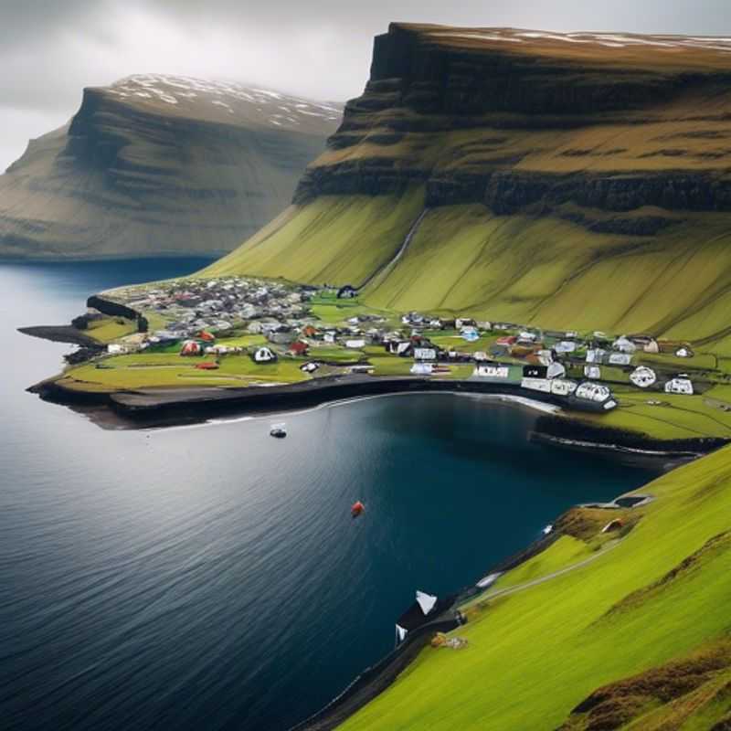 <h1>Faroe Islands for the Luxury Festivalgoer&#58; 4 Unforgettable Experiences</h1> A solo traveler, the epitome of the Luxury Festivalgoer, gazes out at the breathtaking panorama of the Faroe Islands, where dramatic cliffs meet the crashing waves in a symphony of nature's grandeur.