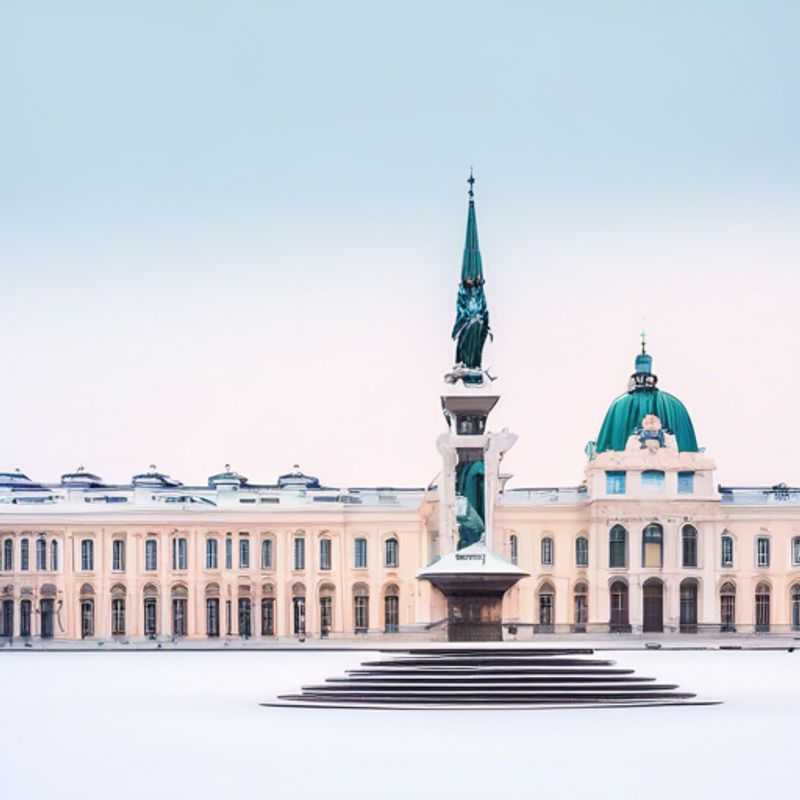 The Luxury Adventurer exploring the enchanting winter streets of Vienna, Austria, surrounded by historic architecture and festive holiday lights during a 3-day getaway.