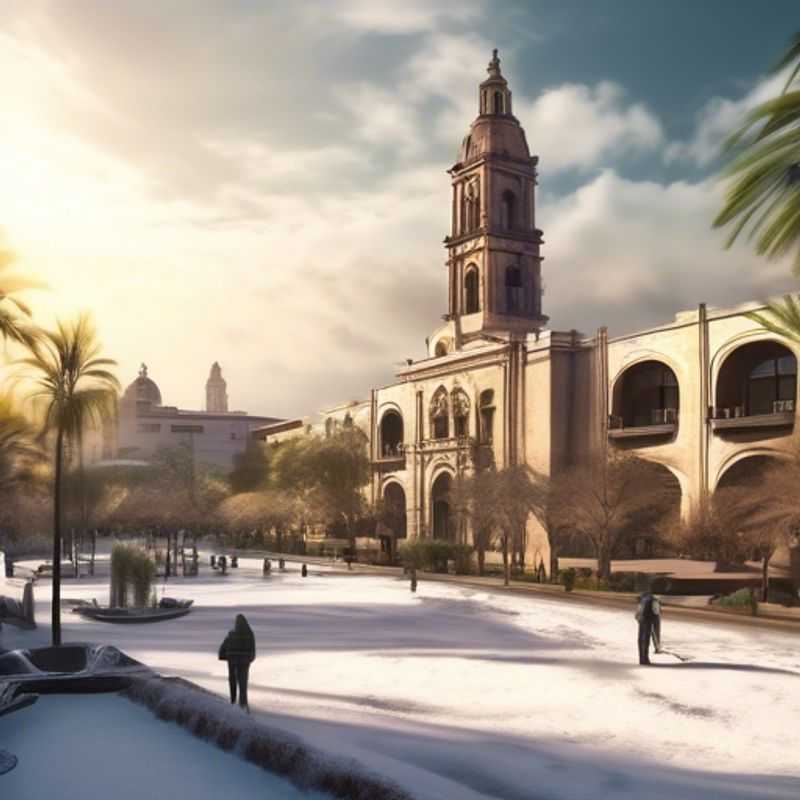 Two couples immersed in the vibrant culture of Guadalajara, Mexico, exploring local markets and eco-friendly attractions during their luxurious 4-day winter getaway.