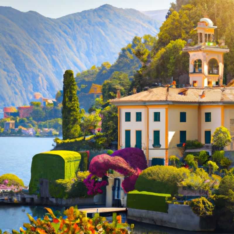 <h1>Top 3 Luxury Experiences in Lake Como&#58; Villa del Balbianello Tour&#44; Luxury Boat Tour&#44; and Fine Dining</h1> A couple takes in the breathtaking panorama of Lake Como from a cozy vantage point, surrounded by snow-capped mountains and charming villages, during their enchanting 24-hour winter getaway to Italy's picturesque lake district.