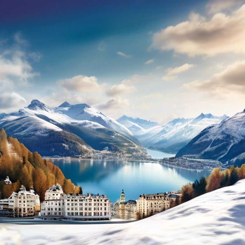 Experience the Majestic Swiss Alps&#58; A Helicopter Tour Over St. Moritz in Spring