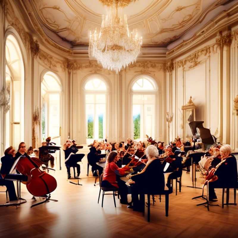 Discover the Majestic Hohenzollern Fortress&#58; A Springtime Panorama Over Salzburg