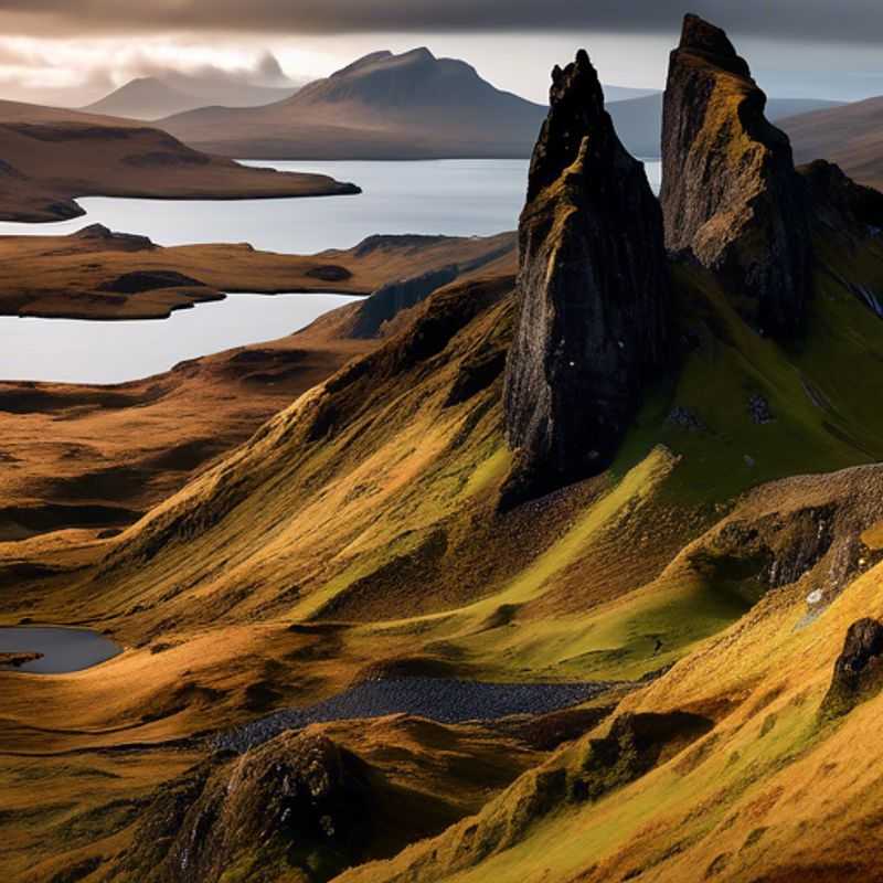 <h1>Unforgettable Isle of Skye&#58; Top 8 Luxury Experiences for Romantic Couples</h1> Two couples reveling in the breathtaking landscapes of the Isle of Skye, Scotland, surrounded by rugged cliffs and serene lochs, on their luxurious four-day romantic getaway.