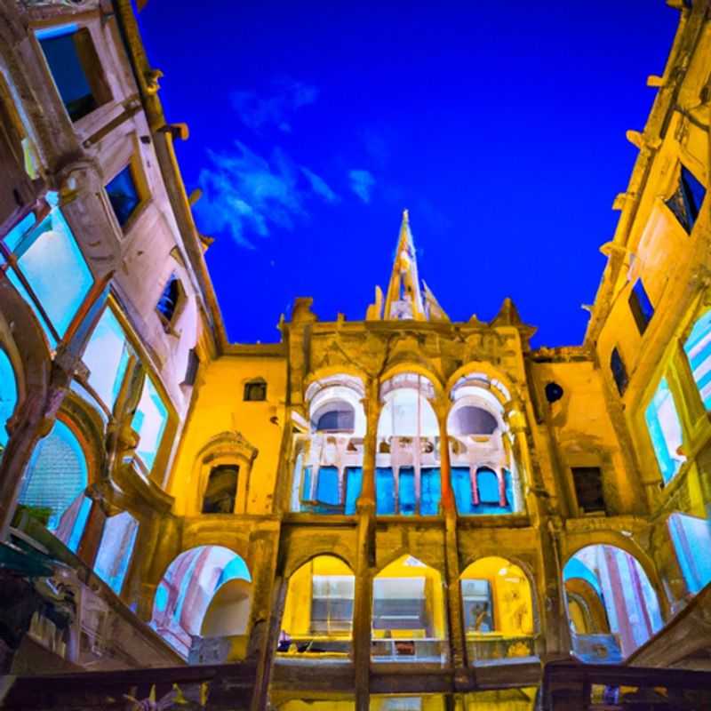 Casa Batlló&#44; Antoni Gaudí's Architectural Marvel&#44; Awash in Winter's Enchantment
