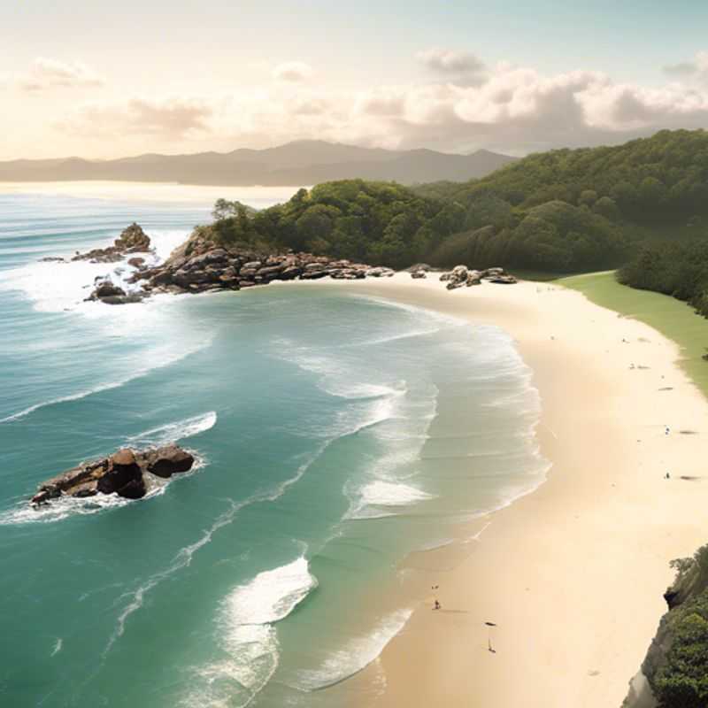 <h1>Top 8 Luxury Experiences for Couples in Byron Bay&#58; Beaches&#44; Hiking&#44; Spa Treatments&#44; and More</h1> Three couples basking in the sun on the stunning beaches of Byron Bay, Australia, surrounded by vibrant spring blooms, as they embrace their luxurious three-week adventure.