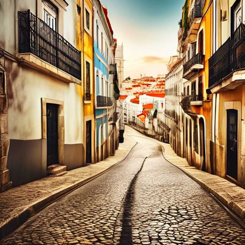 <h1>Luxury in 24 Hours&#58; Top 8 Must&#45;Visit Attractions for Couples in Lisbon&#44; Portugal</h1> Two couples exploring the vibrant streets of Lisbon, Portugal, basking in the spring sunshine, with colorful tiled buildings and blooming flowers creating a picturesque backdrop for their 24-hour luxury staycation.