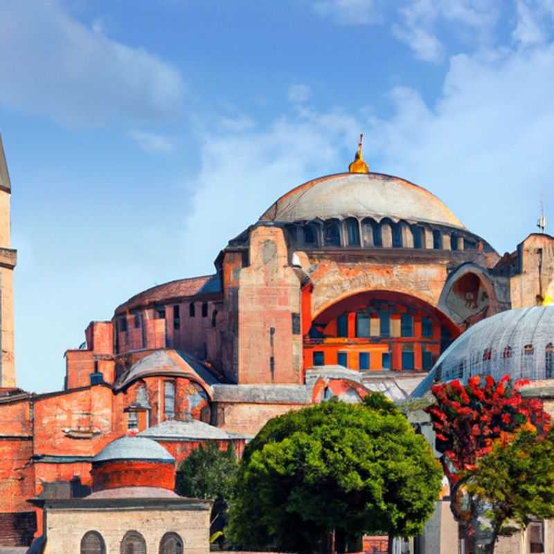 <h1>Luxury Istanbul&#58; Hagia Sophia Museum&#44; Bosphorus Cruise&#44; Topkapi Palace&#44; Nisantasi District</h1> A solo traveler stands amidst the grandeur of Istanbul's Hagia Sophia, a marvel of Byzantine architecture, during their immersive 3-week winter journey through the vibrant city.
