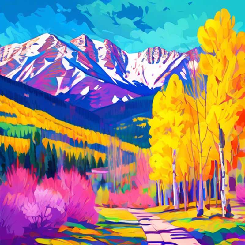 Two couples reveling in the vibrant spring scenery of Aspen, USA, surrounded by blooming wildflowers and majestic mountains, during their luxurious 4-day getaway.