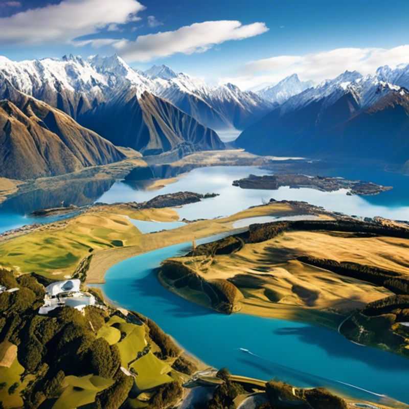 <h1>The Ultimate South Island Luxury Getaway&#58; 5 Unforgettable Experiences for the Coolcation Seeker</h1> A solo traveler standing on a windswept cliff, gazing at the rugged beauty of the Southern Alps and the vast turquoise waters of the South Island, New Zealand. A sense of adventure and freedom fills the air as the sun sets over this incredible landscape.