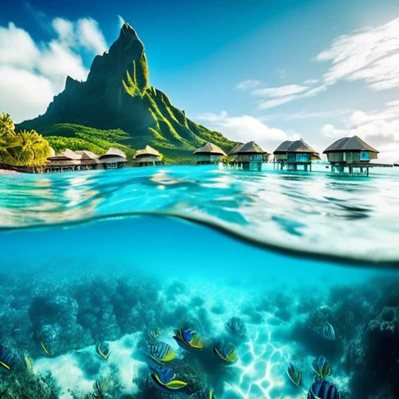 Experience the Magic of Fall&#58; Stay at an Overwater Bungalow Resort in Bora Bora&#44; French Polynesia