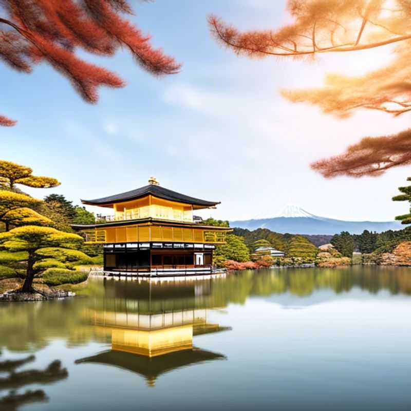 Discovering the Serenity of Kinkakuji Temple&#58; A Winter Wonderland in Kyoto