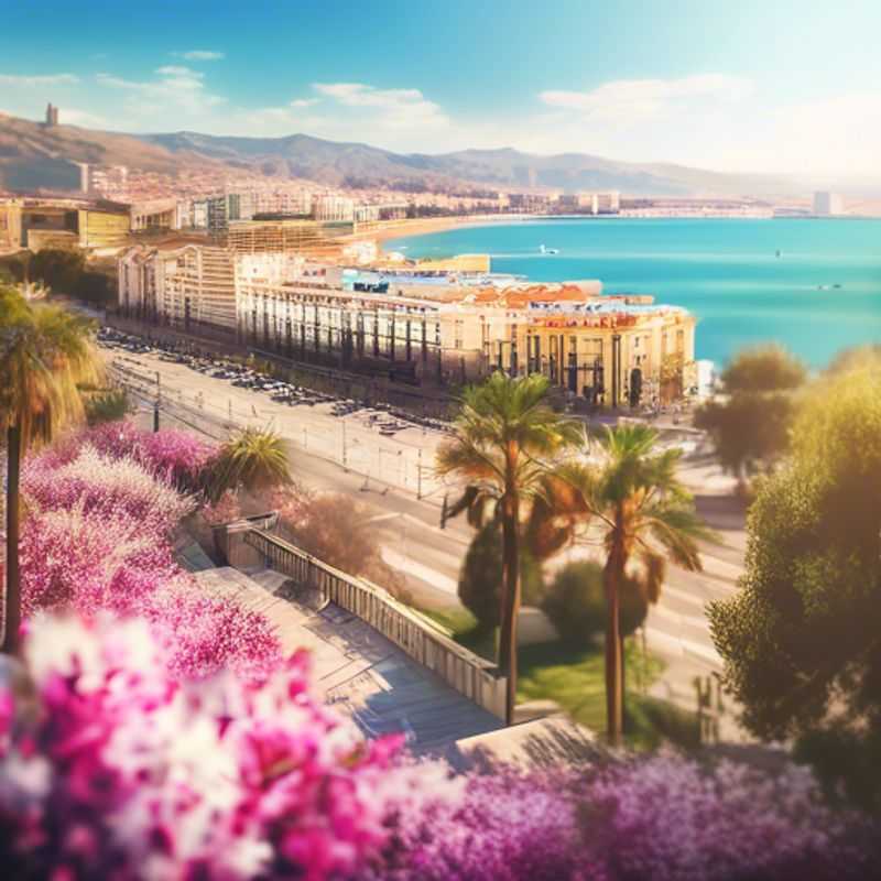 A solo traveler immersed in the vibrant spring atmosphere of Málaga, Spain, exploring its rich cultural heritage and stunning coastal views during a 3-week luxury adventure.