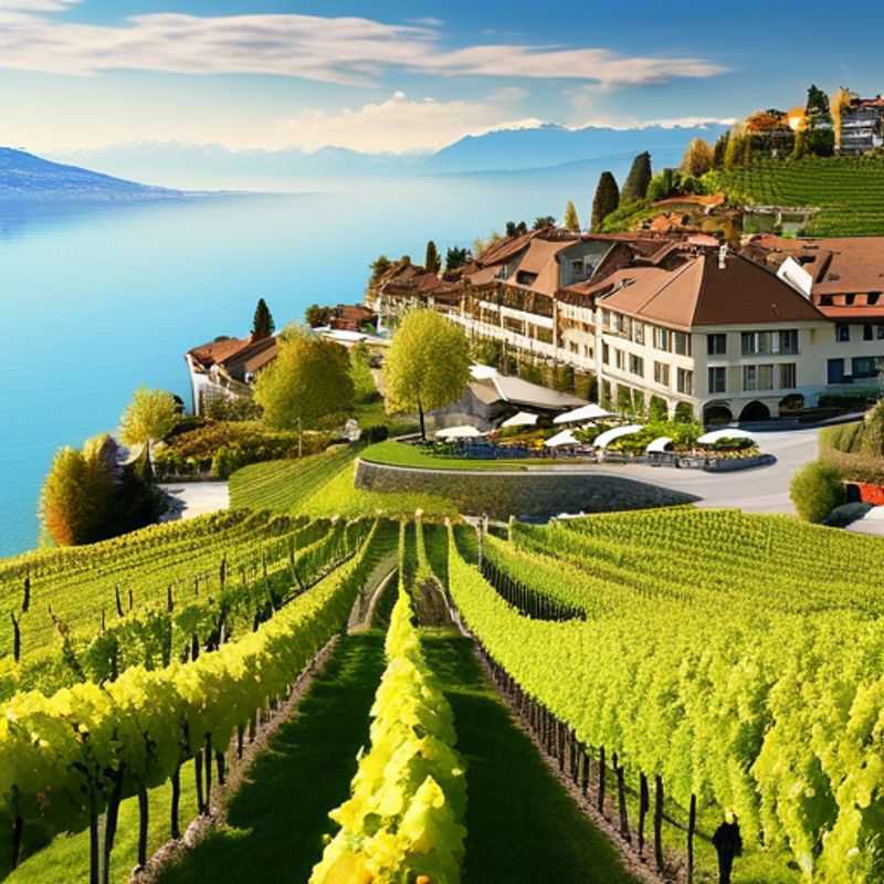 <h1>Luxury Gap Year in Lausanne&#58; Top 5 Experiences from Lavaux Vineyard Terraces to Private Boat Tours on Lake Geneva</h1> A solo luxury traveler exploring the picturesque lakeside city of Lausanne, Switzerland, surrounded by vibrant summer blooms and stunning views of Lake Geneva during a two-week adventure.