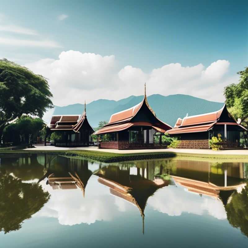 Three couples immersed in the vibrant culture of Chiang Mai, Thailand, exploring ancient temples and bustling markets during their luxurious three-week summer adventure.