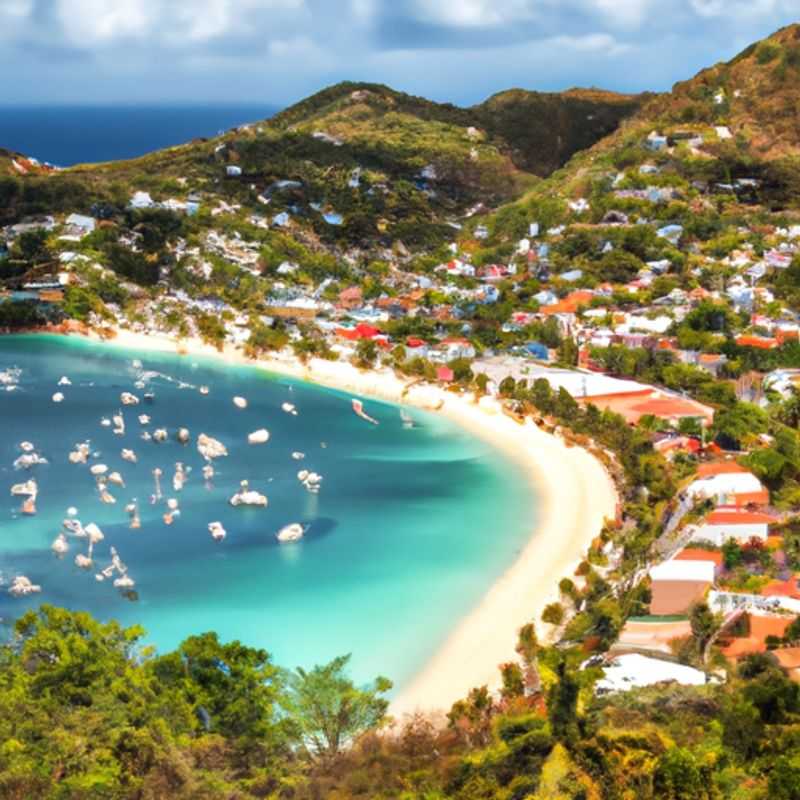 St. Barts' Colombier Beach&#58; A Caribbean Gem Unveiled during Spring's Embrace