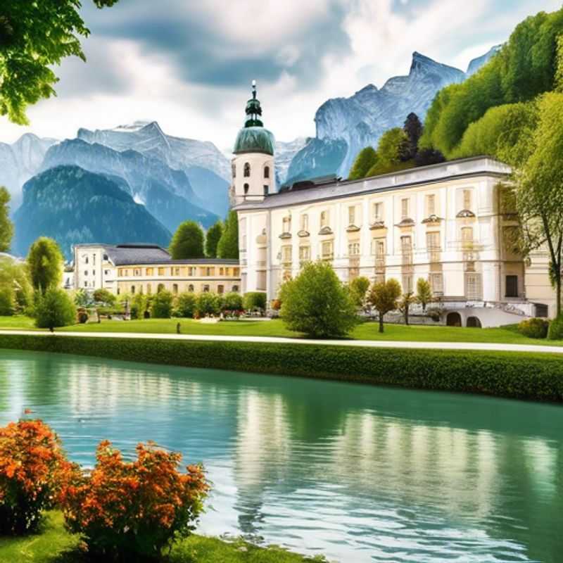 Wandering Through Winter Wonderland&#58; A Stroll in the Picturesque Mirabell Gardens of Salzburg