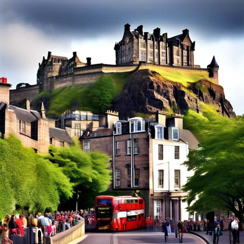 <h1>Edinburgh's Enchanting Elegance&#58; A Week of Culture&#44; Luxury&#44; and Whisky for Discerning Travelers</h1> Three stylish couples, the epitome of The Luxury Festivalgoer, stroll through Edinburgh's cobbled streets, taking in the vibrant atmosphere and gothic grandeur of this enchanting Scottish city.