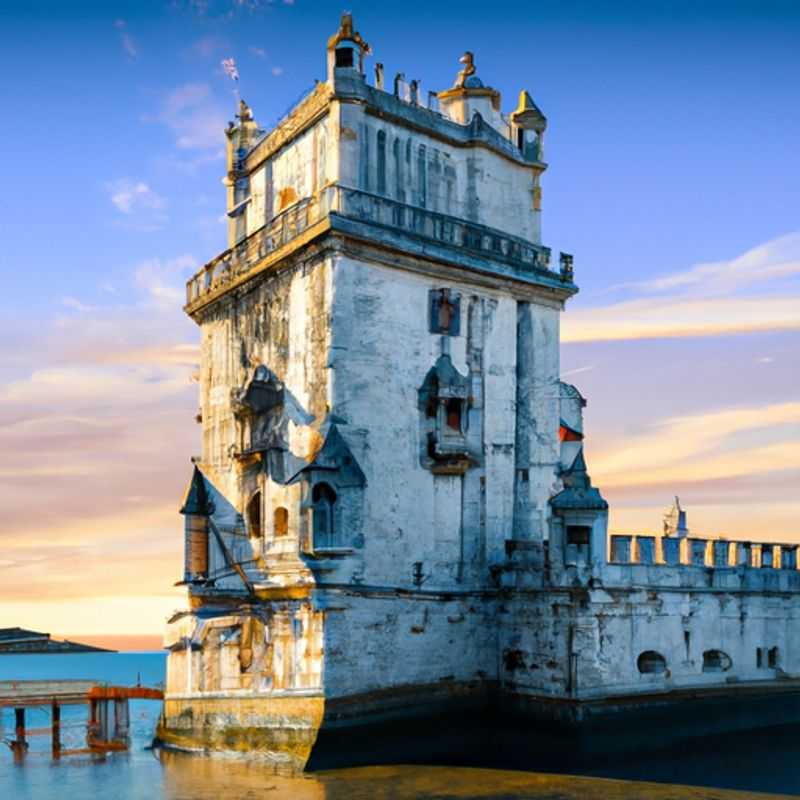 <h1>Lisbon Luxury Getaway&#58; Top 8 Places for Couples to Explore</h1> Three couples embarking on a delightful 5&#45;day spring adventure in Lisbon, Portugal, marveling at the vibrant cityscape adorned with colorful buildings and blooming jacaranda trees.