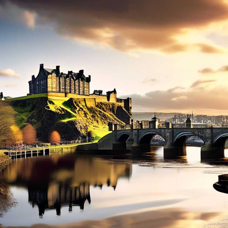 <h1>Luxurious Winter Escapade&#58; Top 5 Experiences for The Luxury Weekend Traveler in Edinburgh&#44; Scotland</h1> A solo traveler embracing the enchanting winter charm of Edinburgh, Scotland, with its historic castles and cozy streets, during a luxurious week-long getaway.