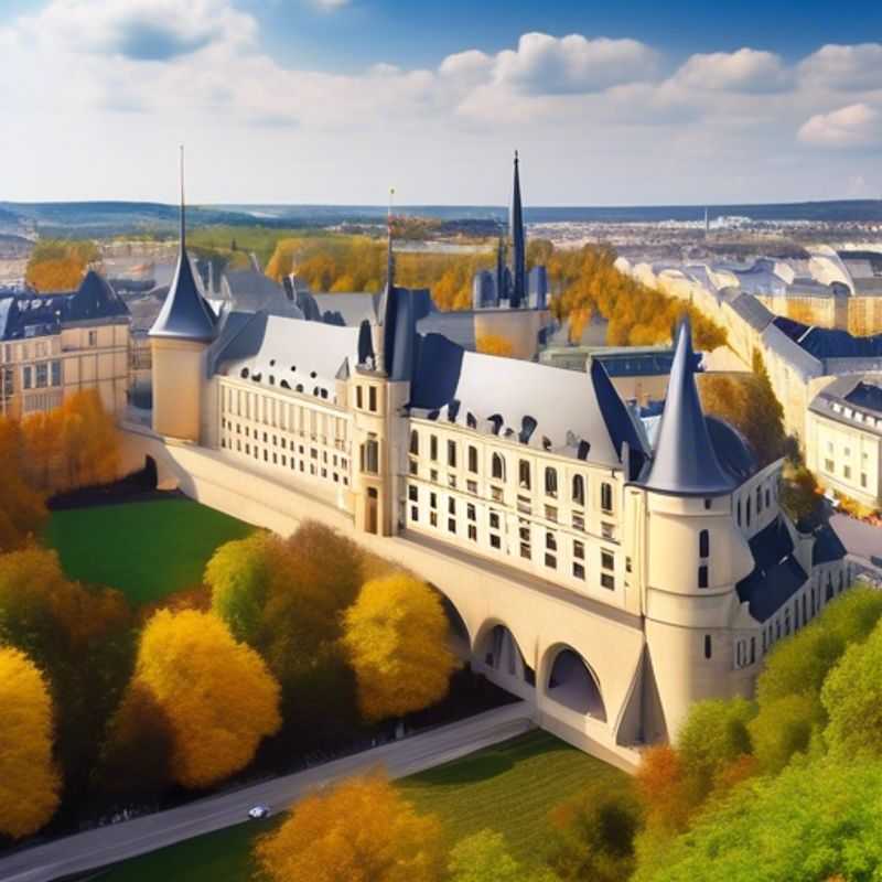 <h1>Luxembourg City Romance&#58; Top 4 Luxury Experiences for the Luxury Romantic Traveler</h1> A couple indulging in the vibrant autumn colors of Luxembourg City, Luxembourg, as they explore its charming streets and historic architecture during their luxurious 4-day romantic getaway in fall.