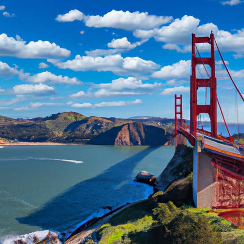 <h1>Luxury San Francisco&#58; Golden Gate Bridge&#44; Alcatraz Island&#44; Napa Valley Wine Tours&#44; Shopping at Union Square</h1> Two couples basking in the vibrant energy of San Francisco, USA, against the backdrop of the iconic Golden Gate Bridge, during their weeklong summer adventure.