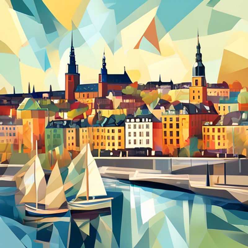 A solo traveler, The Luxury Cultural Explorer, marvels at the vibrant spring blooms in Gamla Stan, Stockholm, Sweden, capturing the essence of the city’s rich history and colorful architecture during their 24-hour adventure.