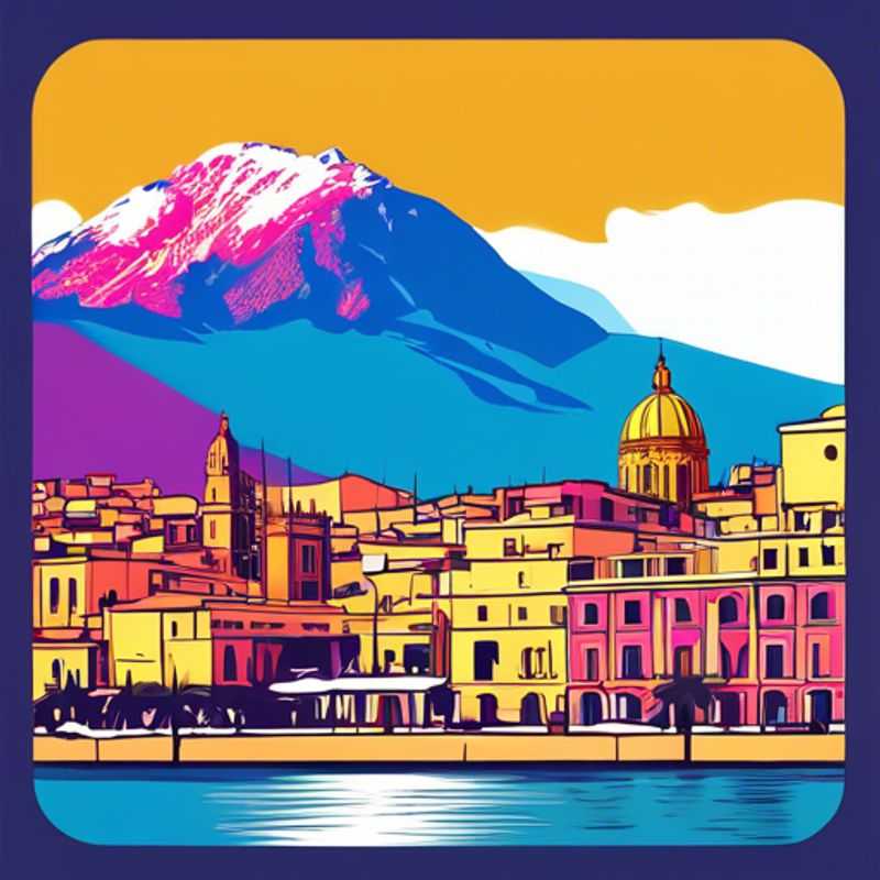 Two couples from The Luxury Group Traveler savoring the vibrant streets of Palermo, Italy, adorned with winter charm, as they embark on a two-week luxury adventure filled with culture, cuisine, and captivating stories.