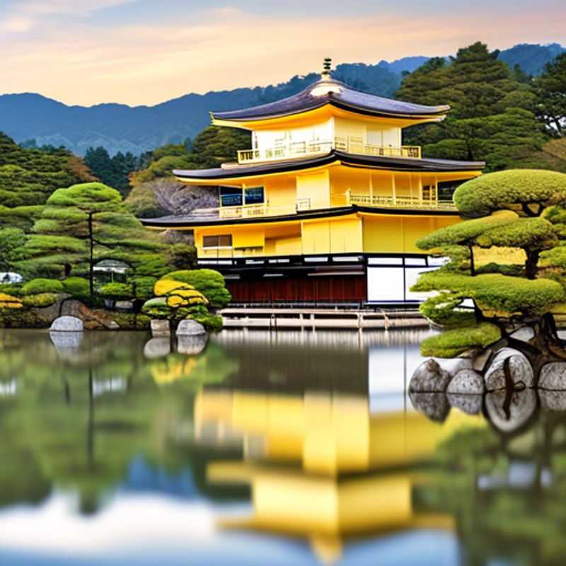 <h1>Top 8 Luxurious Experiences for the Solo Luxury Festivalgoer in Kyoto&#58; From Kinkakuji Temple to Traditional Tea Ceremonies</h1> A solo luxury traveler immersed in the serene beauty of Kyoto, Japan, surrounded by traditional wooden temples and delicate cherry blossoms, as they explore the vibrant culture during their 5-day winter festival adventure.