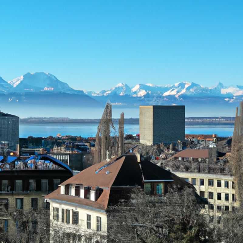 The Cathedral of Notre&#45;Dame in Lausanne&#58; A Snowy Sanctuary in the Heart of Switzerland's Winter Wonderland