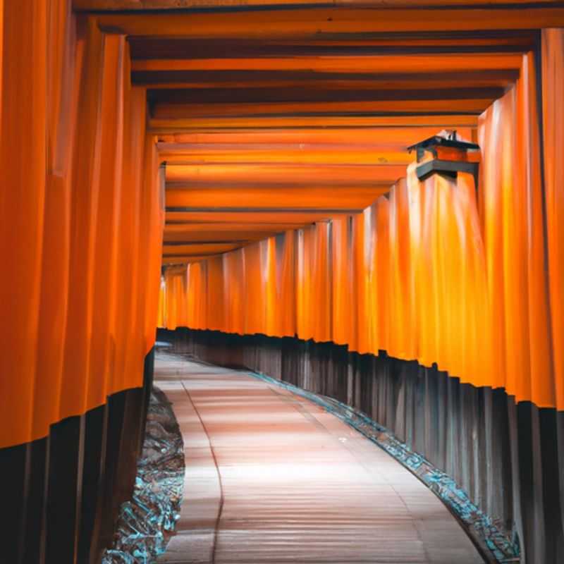 <h1>Kyoto's Enchanting Spring&#58; A Couple's Guide to Fushimi Inari Taisha&#44; Kinkaku&#45;ji&#44; Arashiyama Bamboo Grove&#44; and Philosopher's Path</h1> A couple strolls hand&#45;in&#45;hand through the iconic Arashiyama Bamboo Grove in Kyoto, Japan, surrounded by towering bamboo stalks and dappled sunlight, immersing themselves in the tranquility of nature during their 3&#45;day spring getaway.