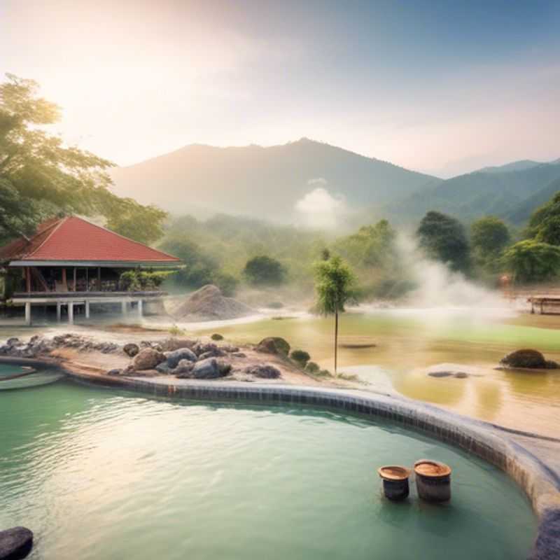 <h1>Indulgent Escapes&#58; Top 4 Luxury Experiences for Couples in Pai&#44; Thailand</h1> Three couples indulging in the serene beauty of Pai, Thailand, surrounded by vibrant autumn foliage, as they embark on a luxurious 24-hour adventure filled with exploration and relaxation.