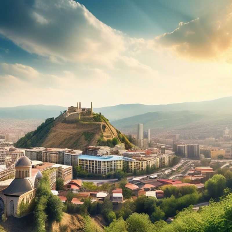 Unveiling Tbilisi's Timeless Beauty&#58; A Springtime Journey to the 4th&#45;Century Narikala Citadel