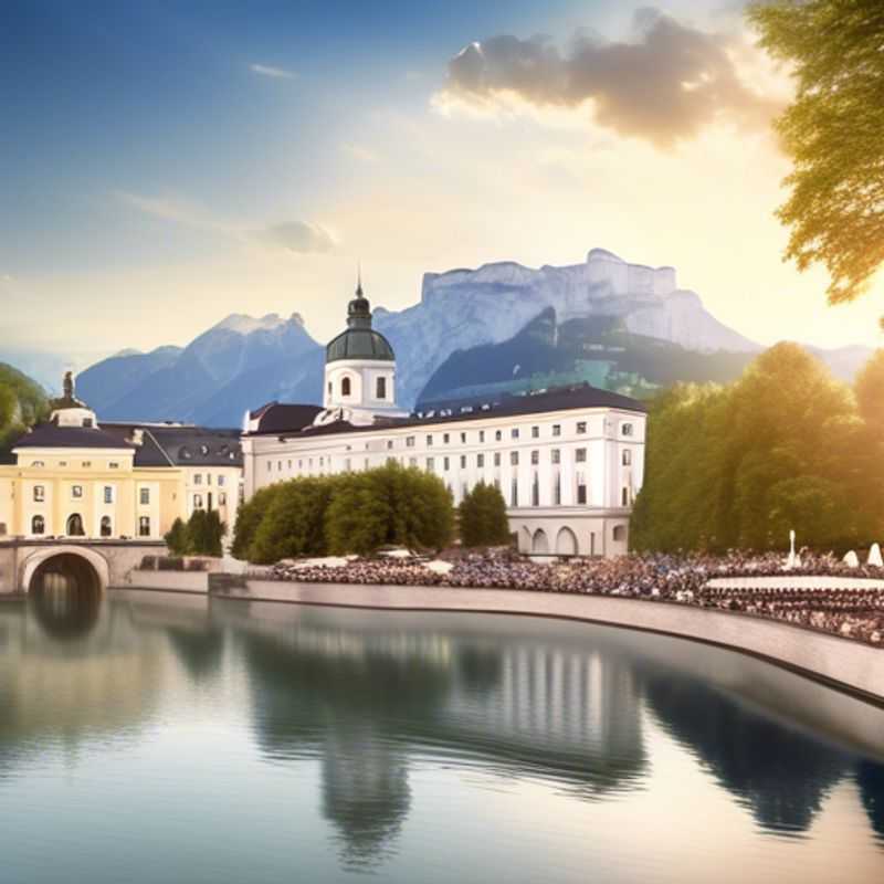 Springtime Splendor&#58; Discover the Enchantment of Hohensalzburg Fortress in Salzburg&#44; Austria