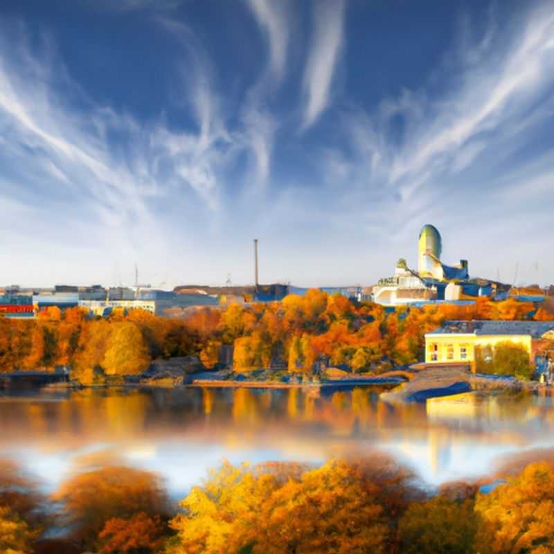 A solitary traveler stands in Helsinki's vibrant Market Square, surrounded by stalls brimming with local delicacies and artisanal crafts, during a weeklong autumn exploration of the captivating Finnish capital.
