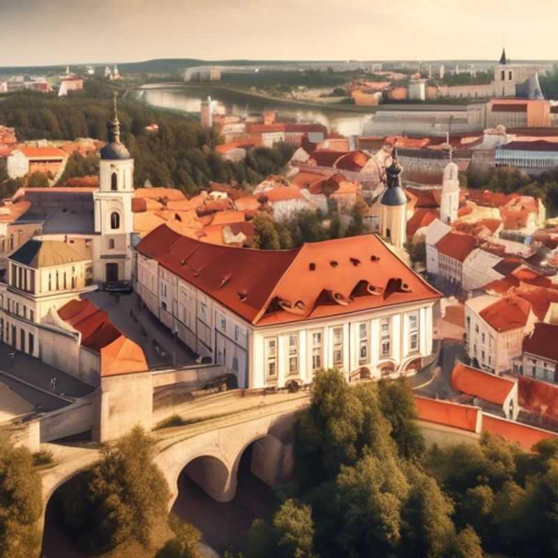 Unveiling Vilnius' Secrets&#58; Atop Gediminas Tower with Autumn's Embrace