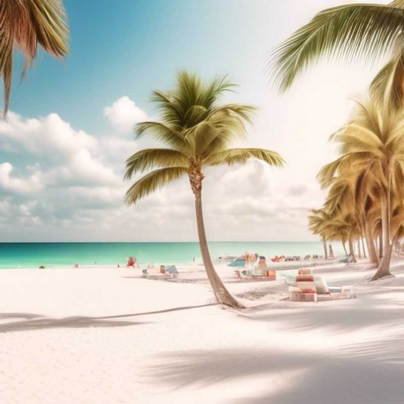 <h1>Top 8 Luxury Experiences for the Weekend Traveler in Miami&#58; Beaches&#44; Art&#44; Dining&#44; and Nightlife</h1> A solo luxury traveler basking in the sun at a stylish Miami beach, surrounded by vibrant palm trees and the sparkling ocean, during a 4-day summer getaway.