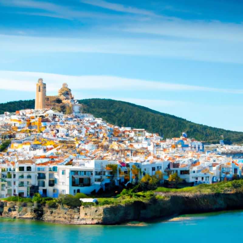 Two couples basking in the vibrant energy of Ibiza, Spain, during their 5-day spring adventure, immersed in the island's captivating blend of pristine beaches, lively nightlife, and rich cultural heritage.